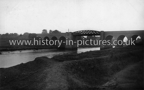 The Railway Bridge, Maldon, Essex. c.1910